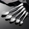 Zhaoran Thickened Stainless Steel Small Round Spoon