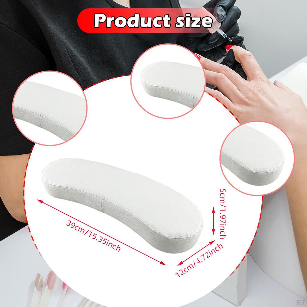 Manicure Armrest Support Cushion for Nail Art And Elbow Comfort