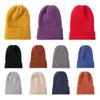New Fashion Soft Thicken Warm Hedging Cap Wool Knit Beanies Slouchy Bonnet Ski Hat