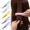 Mini Dual Purpose Curling Iron 2-In-1 Curling Wand Flat Iron Hair Straightener Curler Fast Heating Portable Travel Women Short Long Hair Styling Tools