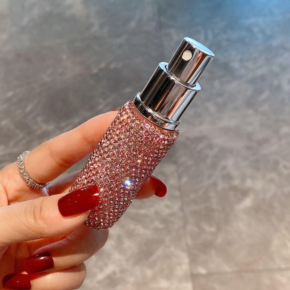 Мини-инкрустированный флакон для духов 10 мл многоразовый флакон-спрей косметический контейнер для женщин