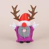 3D Printed Assembled Deer Antler Dwarf Figurine Model Toy
