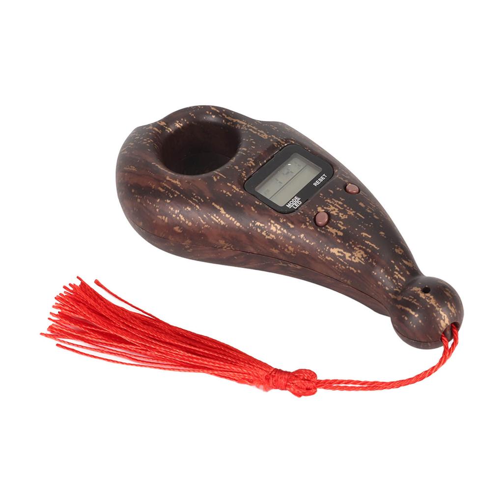 Digital Bds Counter Reset Function Auto Off Red Fringe Portable Compact Digital Tasbih for Prayer Islamic Muslim