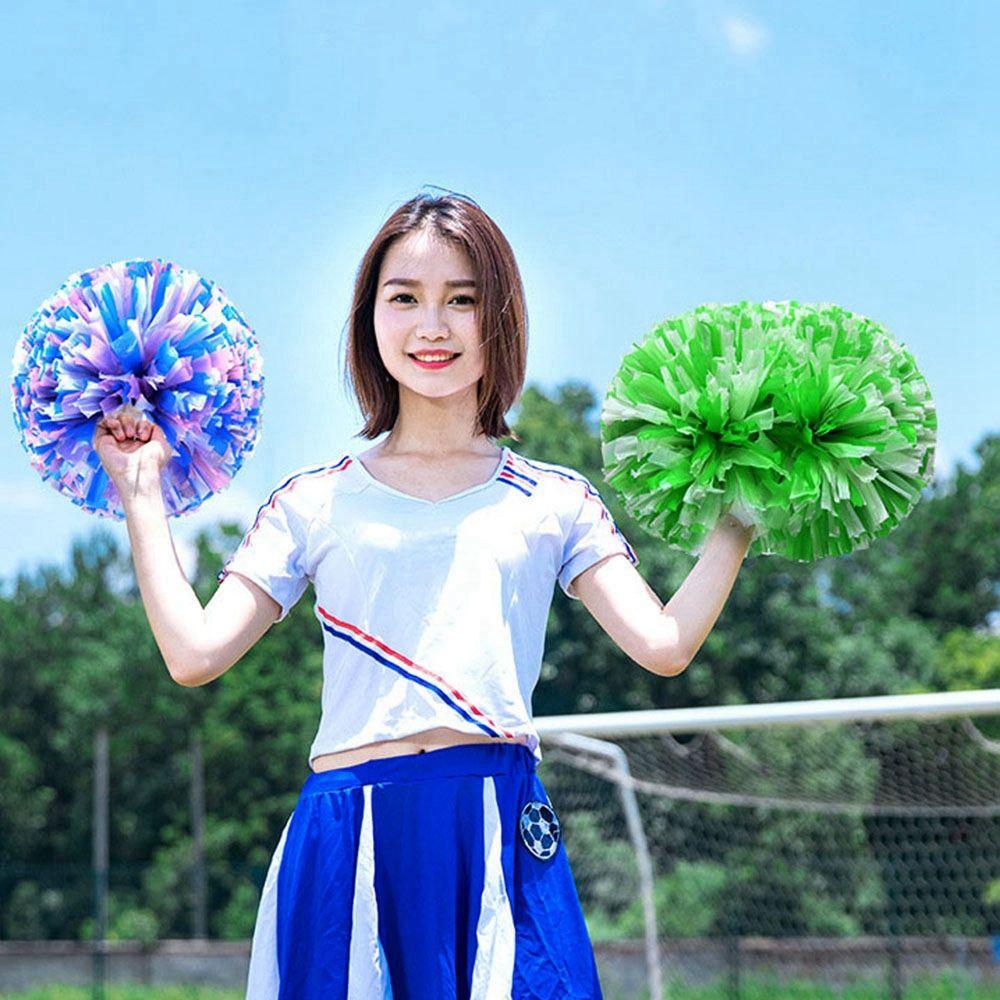 Декоратор для танцевальной вечеринки с цветами, мяч для черлидинга, клуб, спортивные товары, помпоны для болельщиков