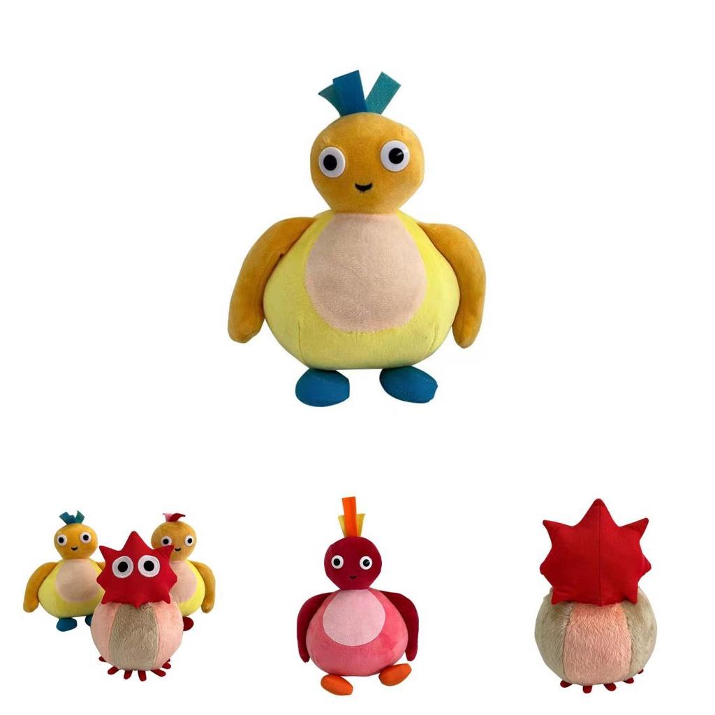 Новая анимированная плюшевая игрушка Twirlwoos для малышей, мягкая и очаровательная фигурка мультяшной птички, детский подарок