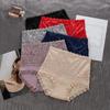 High Waist Lace Panties Women Seamless Slimming Tummy Control Briefs Sexy Plus Size Shapers Lingerie Cotton Health Knickers