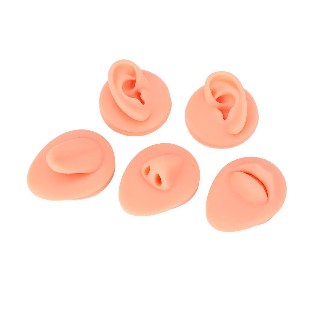 Силиконовый язык, рот, нос, модель, многоразовое моделирование, силиконовые части тела, демонстрационная модель для практики