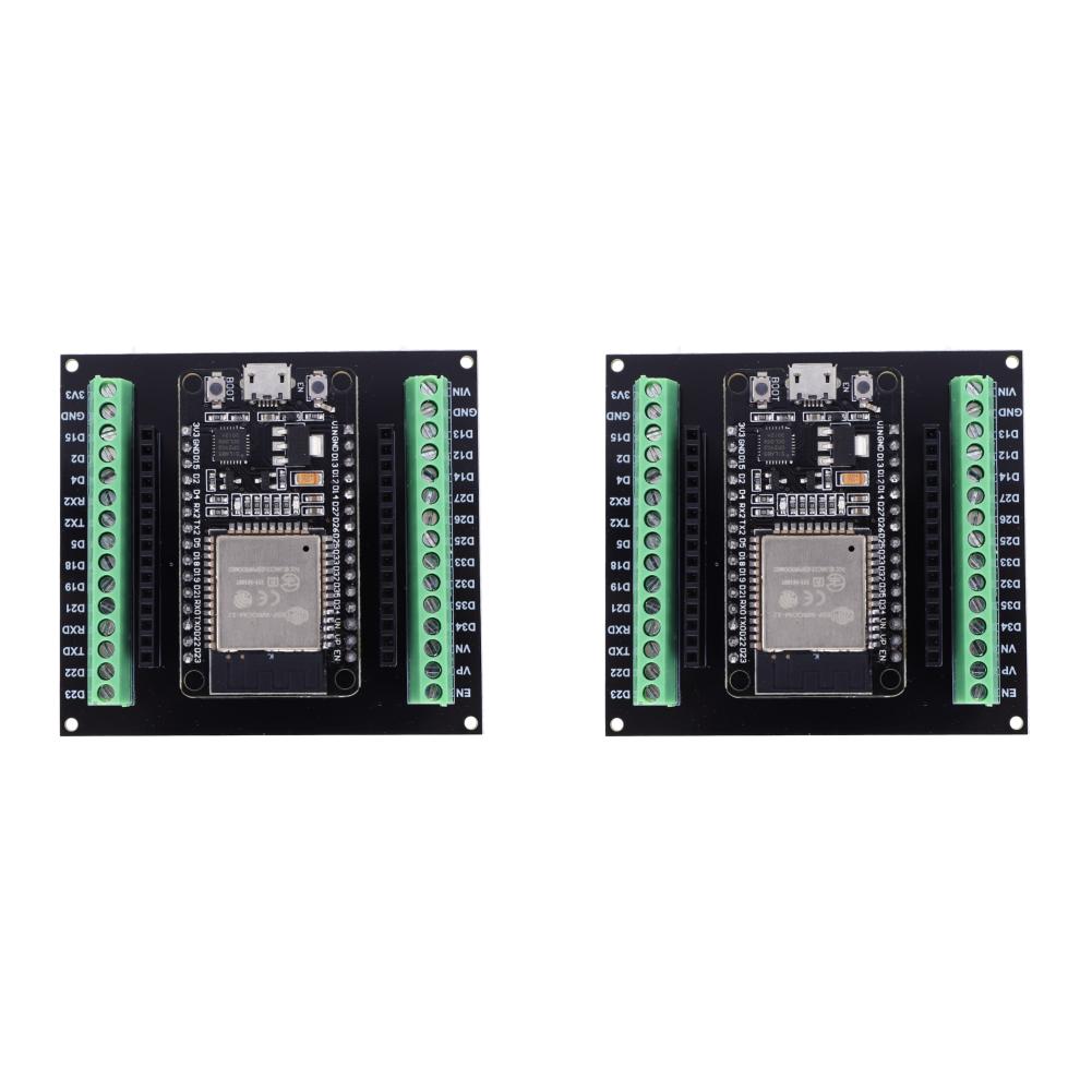 1-10 шт. Плата расширения ESP32 GPIO 1 в 2 + ESP32 CP2102 NodeMCU-32S Lua 30-контактный GPIO WiFi+Bluetooth Двухрежимная плата разработки