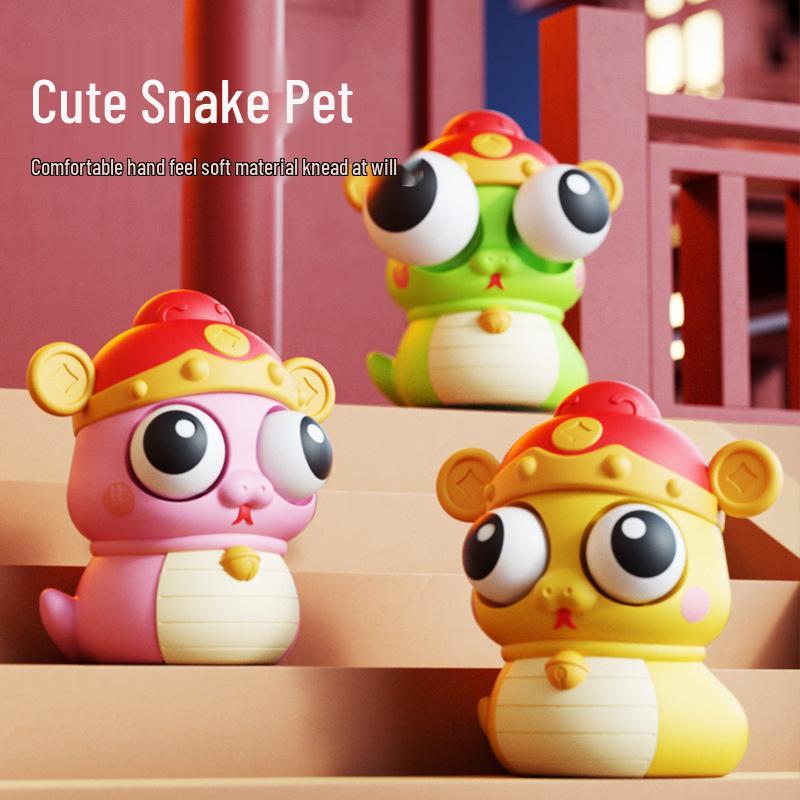 Press Pop Eyes Squeeze Toy - Cute & Fun Stress Reliever for Kids