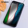 Krajews Чехол для телефона с флагом Узбекистана Для iPhone 17 Air 16 15 14 plus 11 12 13 pro max coque Оболочка Fundas