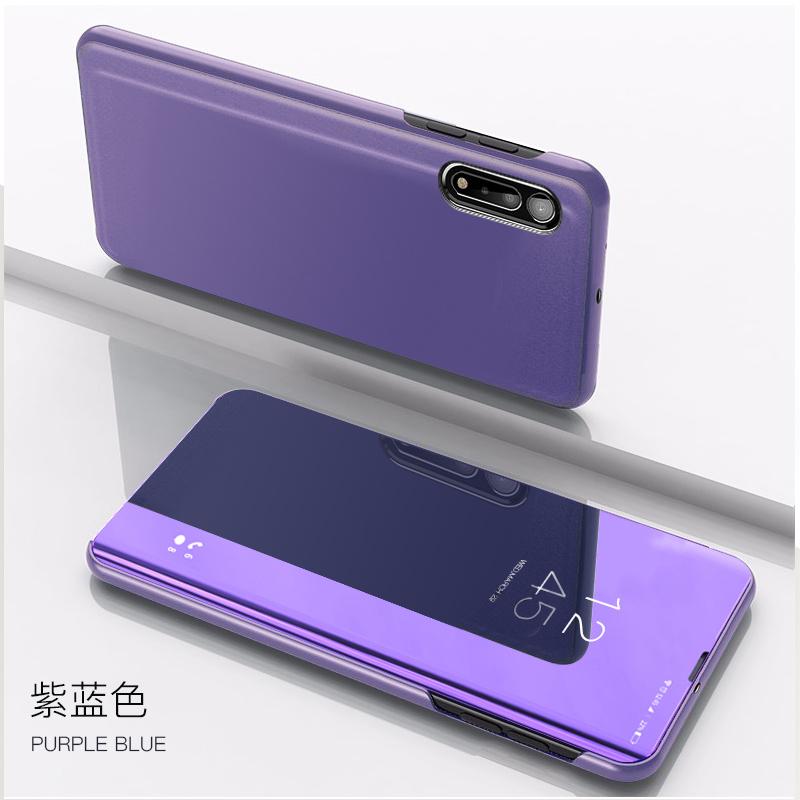 Роскошный зеркальный смарт-чехол для Samsung Galaxy Z Fold 2, кожаный магнитный флип-чехол-подставка для Samsung Z Fold 2, чехол для телефона Z Fold 3