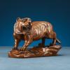 Red Chinese Zodiac Copper Handicraft Equipment Ornaments Mountain Tiger Home Furnishing