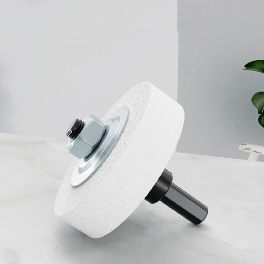 Round Rotary Grinding Stone 75mm Table Grinder Drill Durable Abrasive Stone
