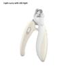 Pet Nail Clippers Dog Cat Nail Trimmer Labor-Saving Convenient LED Electric Nail Grinder Dog Grooming Supplies