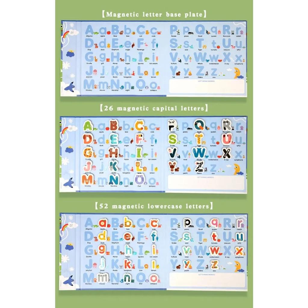 Магнитная игра-головоломка на распознавание для дошкольного образования, книга с картинками для распознавания, учебные пособия для детского сада, игрушки-головоломки