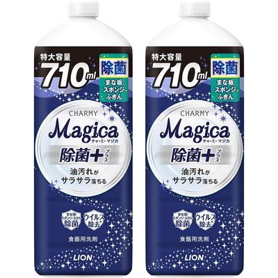 Купить большой Charmy Magica Dishwashing Detergent Disinfectant Plus Large Refill 710 мл x 2 шт. [Объемная емкость]