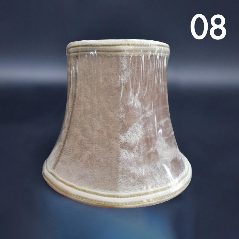 Винтажные тканевые абажуры, чехол для люстры, настенный абажур, простой фланелевый абажур для дворца, небольшой абажур для спальни, домашний декор