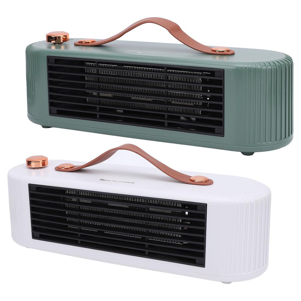 Space Heater 2 Gears Fast Heating Desk Heater Overheating Protect 800W Miniature Heater for Home Off