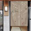 Doorway Curtain Japanese Noren Chinese Style Plum Blossom Door Curtain Room Partition Kitchen Decoration Hanging Curtains