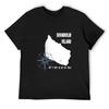 Bornholm Baltic Sea Island Coordinates Card T-Shirt Heavyweights Cute Tops Customs Design Your Own Mens Cotton T Shirts