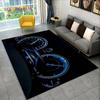 3D Car Racing Dashboard Area Rug Large,Carpet Rug for Living Room Bedroom Sofa Kitchen Doormat Decor,Kid Play Non-slip Floor Mat
