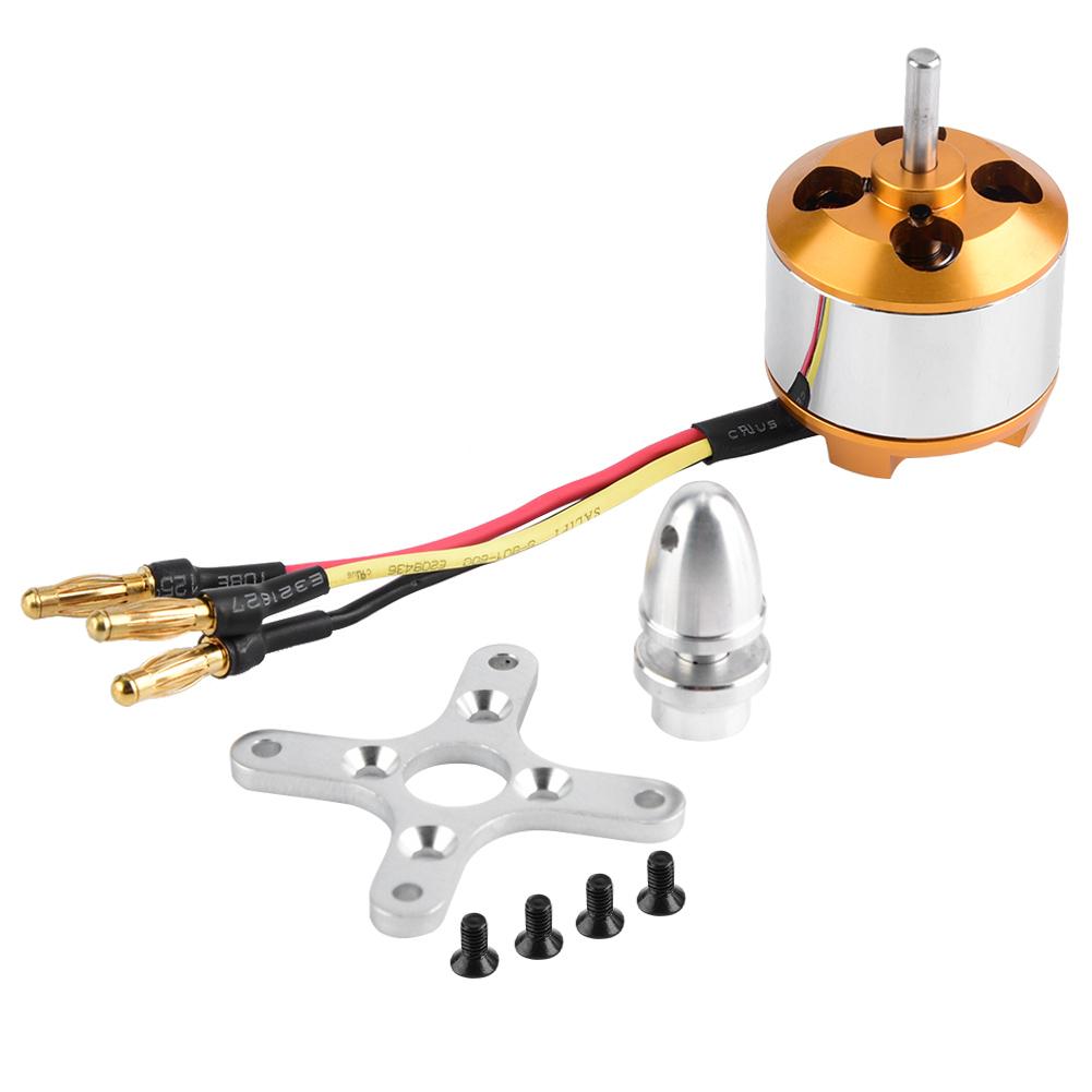 Бесщеточный двигатель 2814 10001400KV 2kg Thrust 34S Двигатель для самолета с фиксированным крылом RC 1400KV