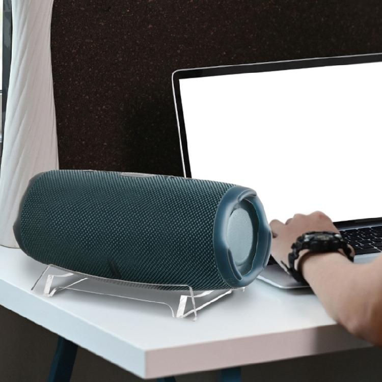 Портативная акриловая подставка для динамика для Charge 5/6, для дома, офиса, мероприятий на открытом воздухе, гладкие поверхности, легкий уход