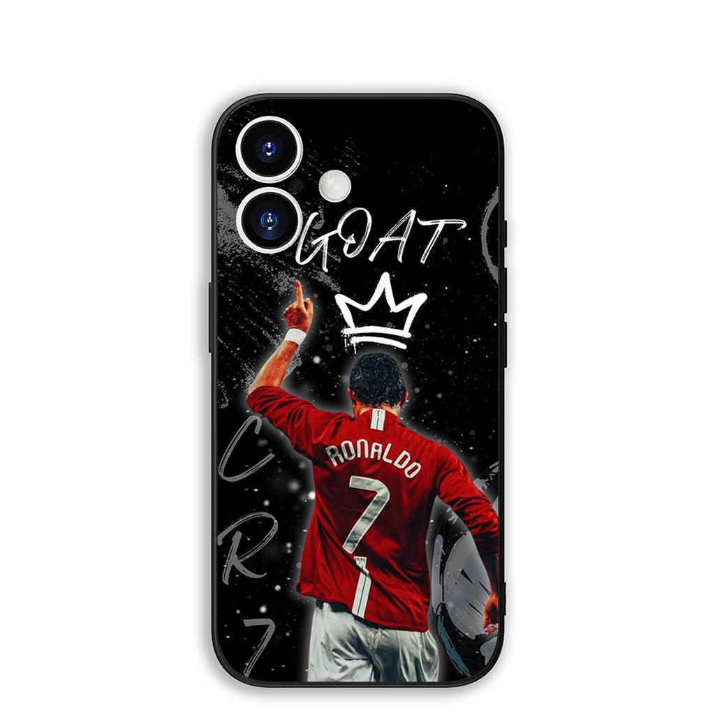 for Samsung Galaxy S22 S21 S20 Fe Ultra S9 Plus + A13 A22 M21 M31 M55 M15 Phone Case Soccer No 7 Star Football No7 Wallpaper