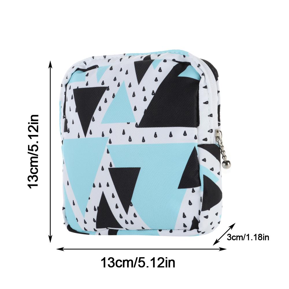 Towel Credit Card Holder Sanitary Pad Bags Coin Purse Storage Pouch Sanitary Napkin Storage Bag