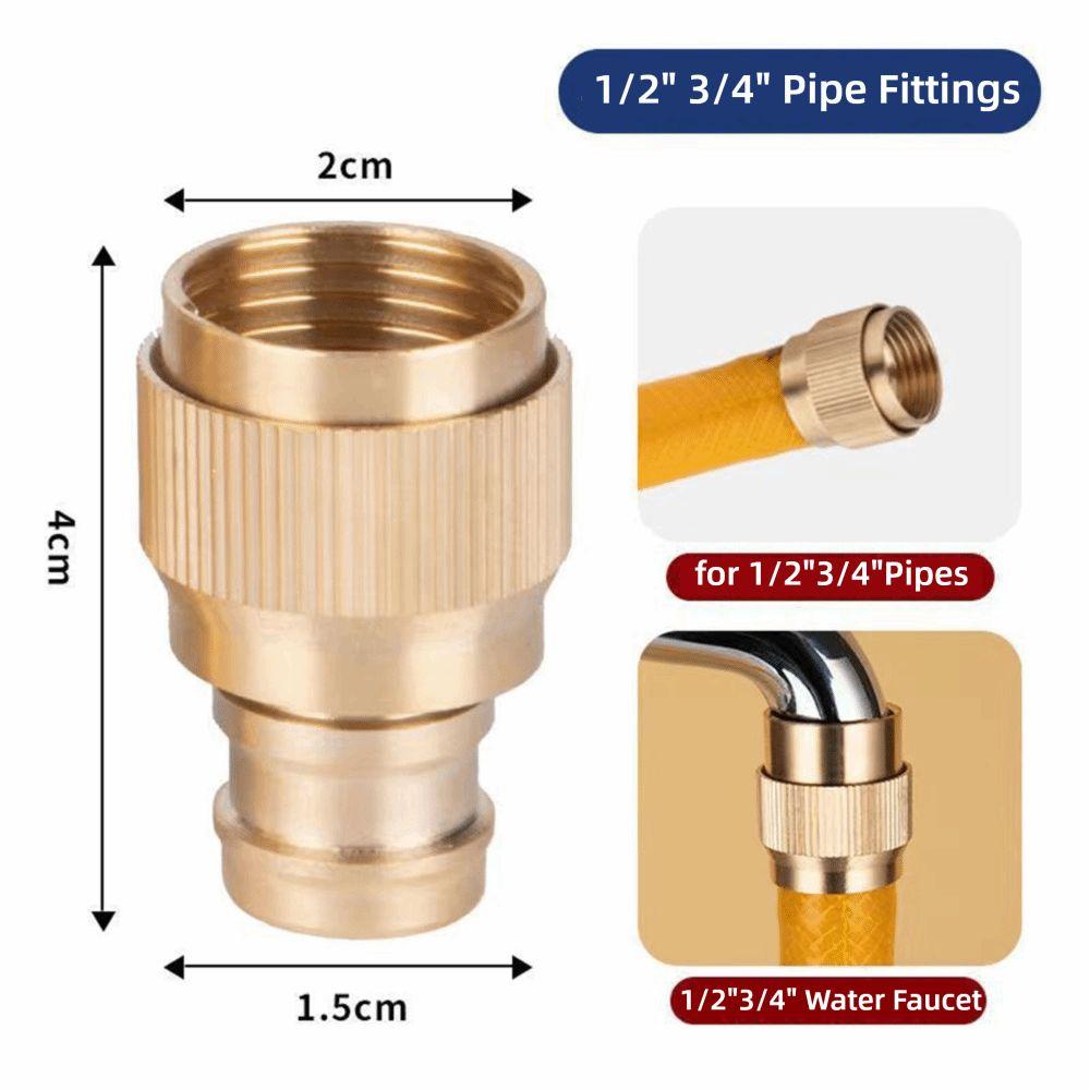 High Pressure Washing Machine Nozzle Direct Spray Sprinkler Garden Hose Pipe Fitting