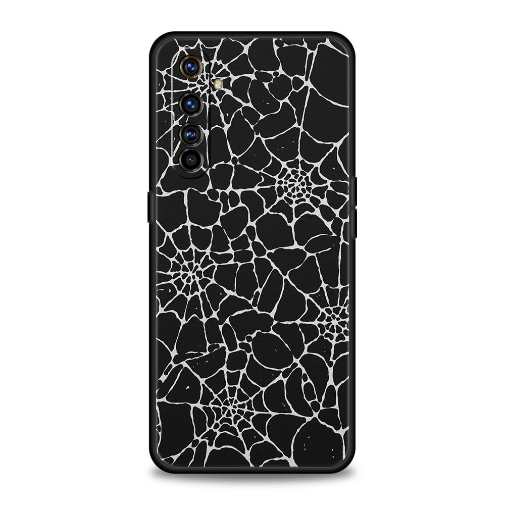 Мягкий ТПУ 'Паутина' Для Realme 13 12 11 10 9 Pro Plus GT3 GT2 C21 C25 C35 C53 C55 C67 Pro 5G Чехол для телефона Обложка Fundas Capas Сумки