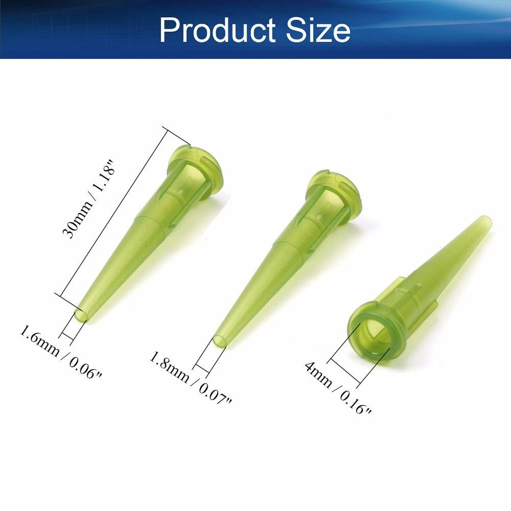 Наконечник, дозирующий клей, иглы для дозирования жидкости, пластиковая коническая булавочная головка для аппликатора масла или клея