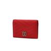 Daks Red Dd Logo Point Cowhide Card Wallet Dcwa6f791r2