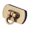 1Pc Metal Tiny Bag Clasp Turn Lock Twist Lock Clasp Leather Craft Women Bag Handbag Shoulder Bag Purse Diy Bag Hardware