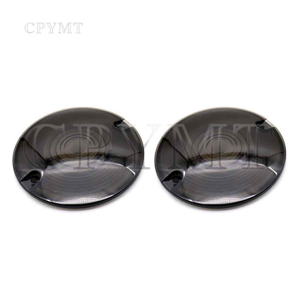Комплект крышек для указателя поворота мотоцикла с лампочками 1156 1157, подходит для Harley Touring Road Electra Glide Road King