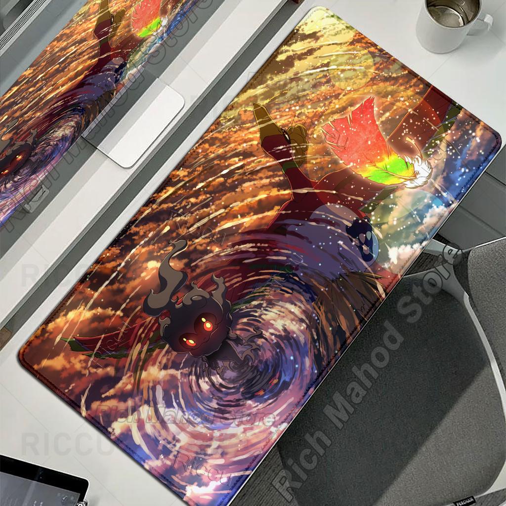 Large Pokemon Playpad Ho Oh Mouse Pad Desks Accessories Office Computer Desk Mat Speed Keyboard Gamer Carpet Gaming accessories