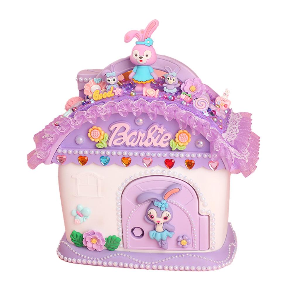 Детская мультяшная копилка, милый домик для конфет, самодельная копилка, ручной сундук с сокровищами, подарки для девочек и мальчиков