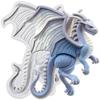Dragon Silicone Molds Flying Dragon Fondant Mold Cake Decorating Tools Cupcake Topper Candy Chocolate Gumpaste Mold