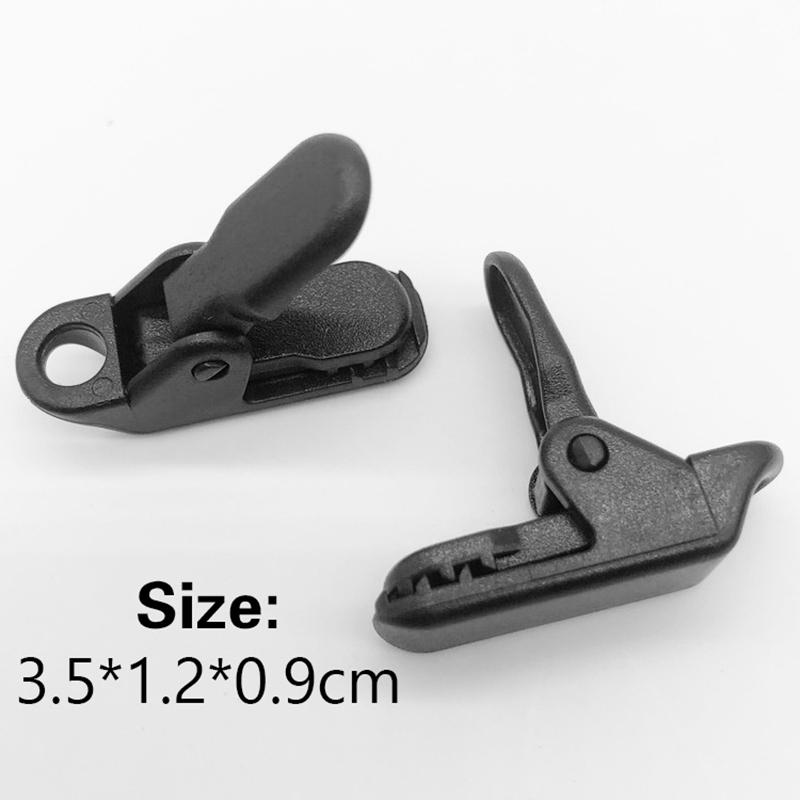 10Pcs Sturdy Tent Clips Outdoor Tarpaulin Clips Anti-Wind Fixed Camping Tent Clamp Clips Crocodile Clip Hook For Outdoor Camp