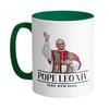 Смешная кофейная кружка Папа Лев XIV Памятная кружка Подходит для микроволновой печи Керамическая кружка Оригинальная чайная чашка Идея для подарка