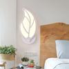 Leafshaped LED Wall Light  Modern Design In Metal And AcrylicBedroom,hallway
