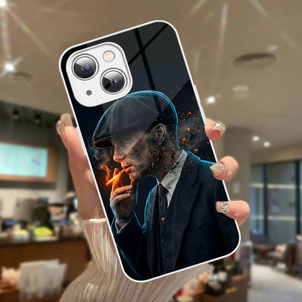 Фильм P-Острые козырьки S Для IPhone 14 13 12 Mini 11 Pro XS Max X XR 14 Plus Закаленное стекло Чехол