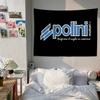 PPoliniItaly SScooter Печатный Большой Настенный Гобелен Подвесной Таро Хиппи Настенные Ковры Общежитие Домашний Декор