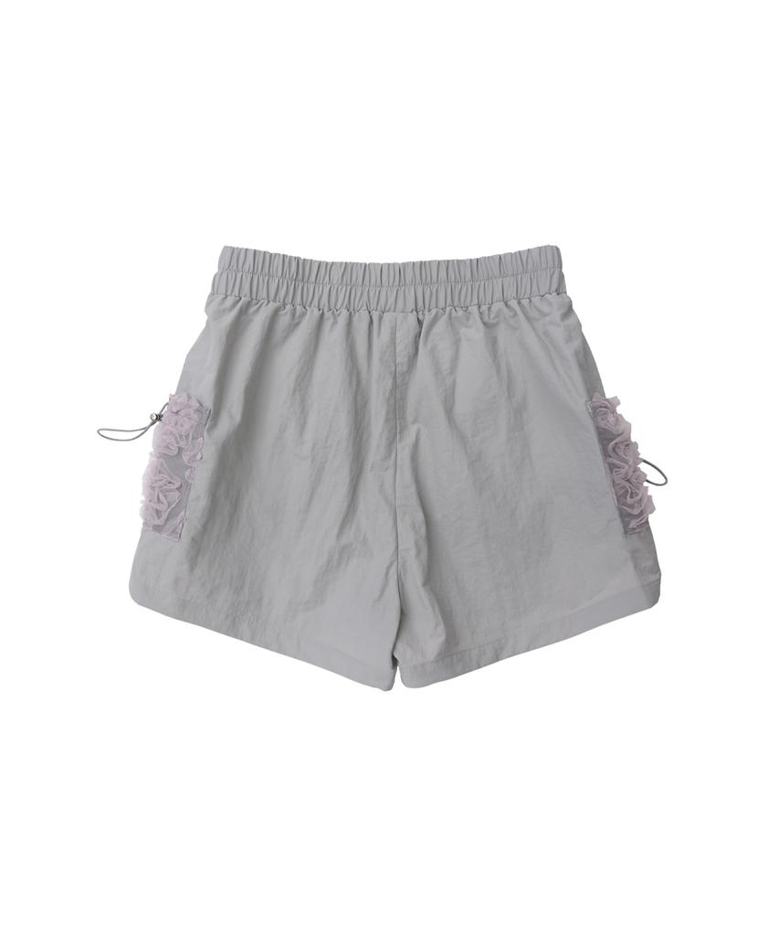 SIWL107 Lace Cargo Pants (Gray)