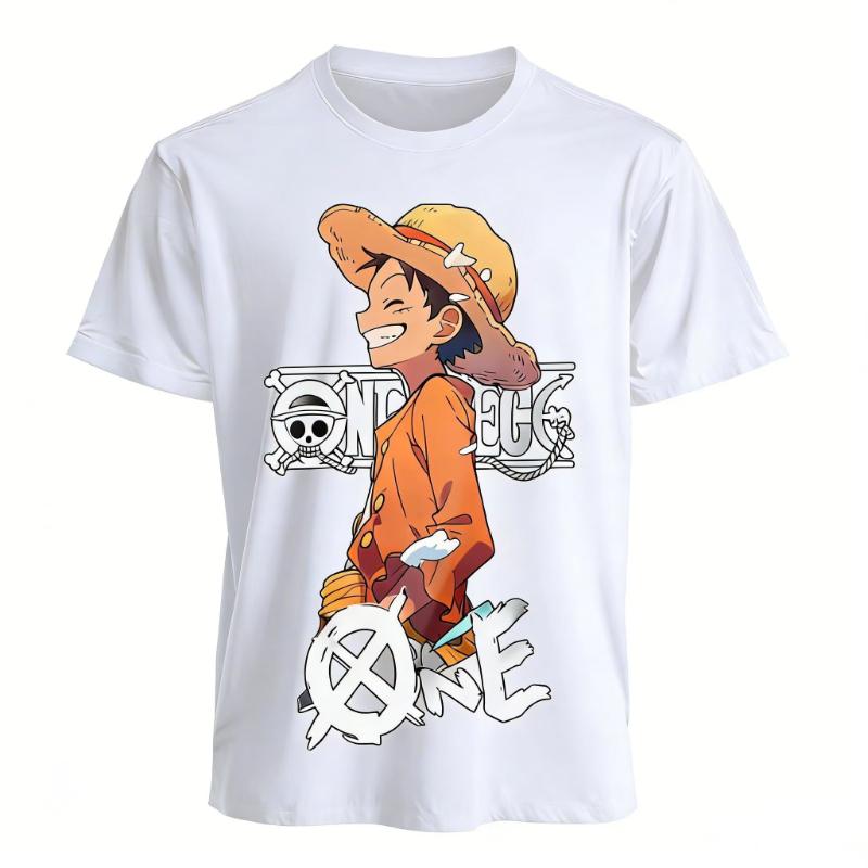 One Piece Anime Graphic T Shirt Men Women Luffy Cotton Summer 2026 Casual Short Sleeve Tee Cartoon Print Tops Manga Cosplay Y2k