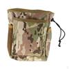 Military MOLLE Belt Tactical Magazine Dump Drop Reloader Pouch Bag - CP Camo