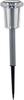 Balise Solaire - - G2624 - Effet Étoile - H30 Cm - 3 LED SMD - Blanc Chaud - 2 Lumens