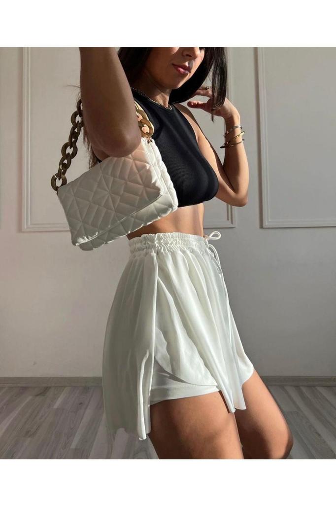 Женские колготки свободного кроя, спортивные шорты, юбка, черные