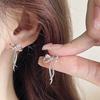 Sweet Bow Earrings New Style New Light Luxury High-end Earrings Niche Women's Earrings