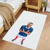 Star Player Kylian Mbappé Floor Mat Suitable for Decorate room Hallway Balcony Entryway Anti-slip Rug Anime Office Decor Gift for Festivals